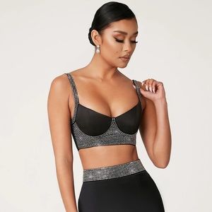 Meshki Diamante Bustier Top